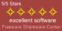 Free Shareware Center 5 Star Award